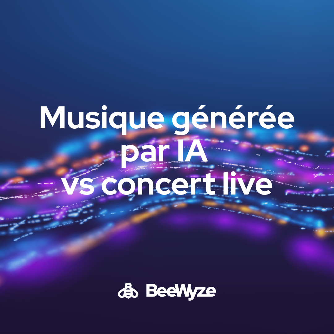 Musique générée par IA vs concert live