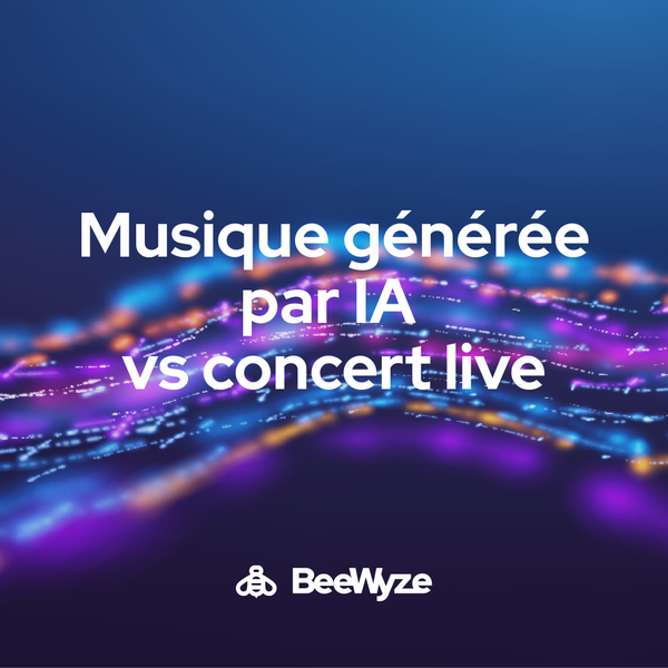 Musique générée par IA vs concert live